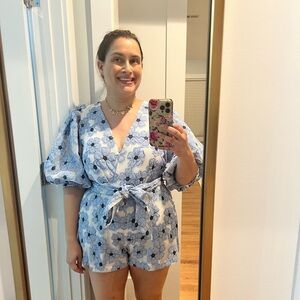 Fun floral romper